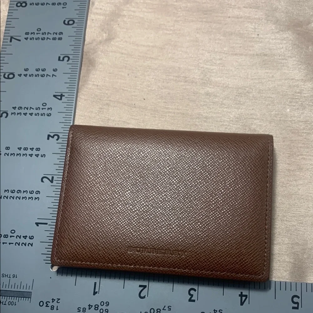 Burberry Brown Leather Wallet